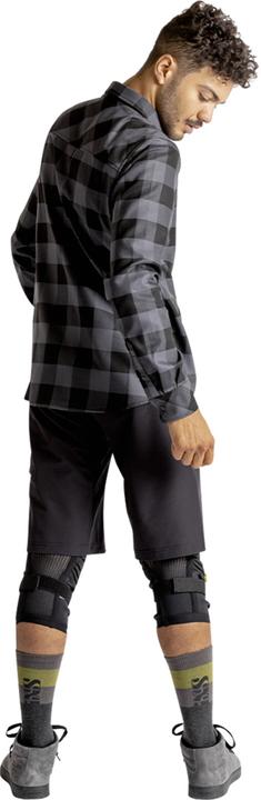 Produktbild iXS Carve Digger Shirt langärmlig - Grau/Schwarz (XS)