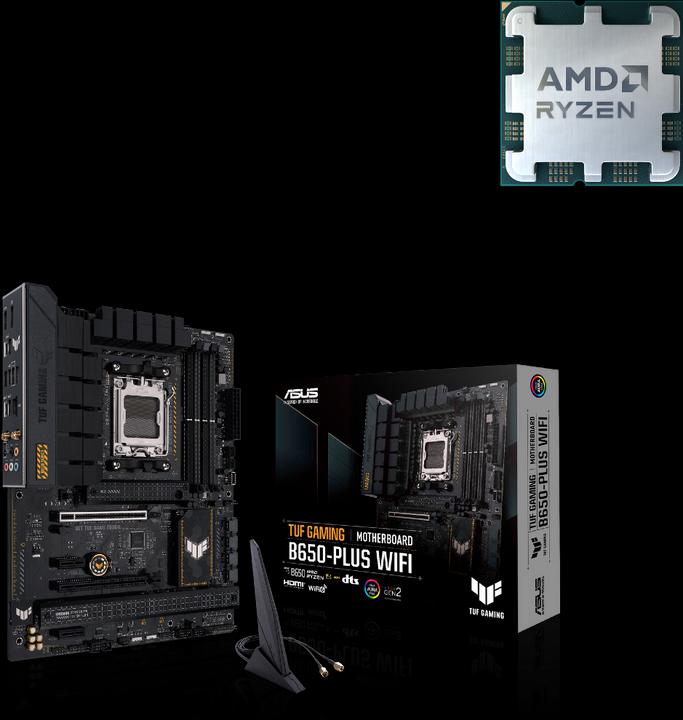 Produktbild ASUS TUF GAMING B650-PLUS (AM5, AMD B650, ATX)