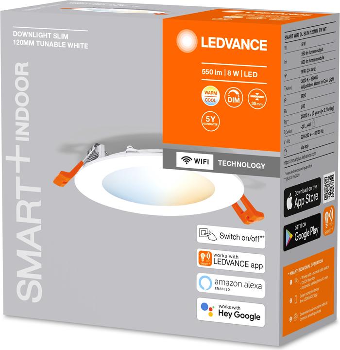 Produktbild Ledvance Smart Recess Slim Downlight (550 lm)