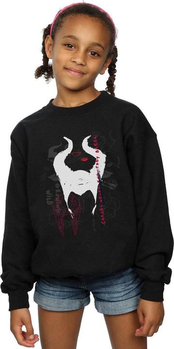 Immagine prodotto Disney Maleficent Mistress Of Evil Growing Wild Horns Collage Felpa Ragazze (116)