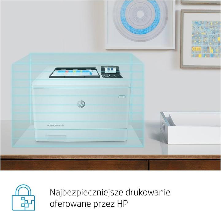 Productafbeelding HP Kleuren LaserJet Enterprise M455dn (Laser, Kleur)