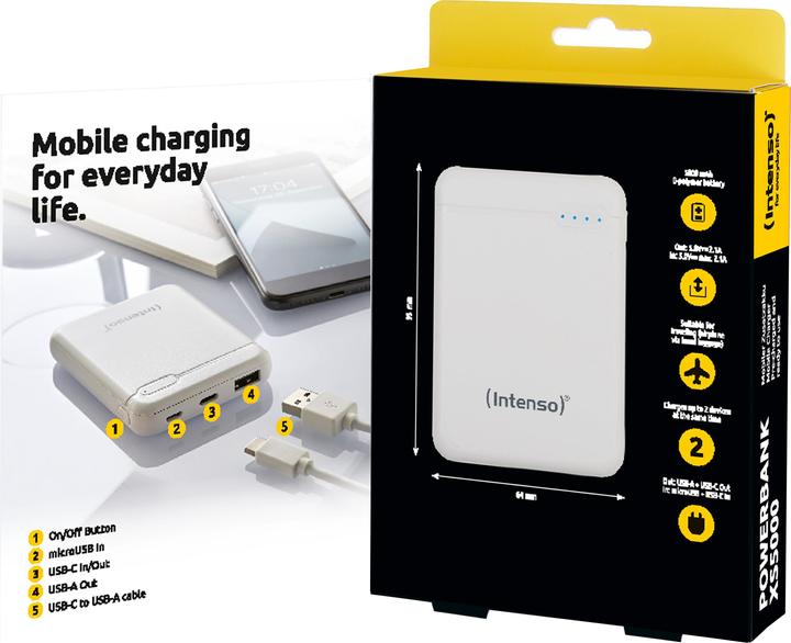 Produktbild Intenso XS (5000 mAh, 18.50 Wh)