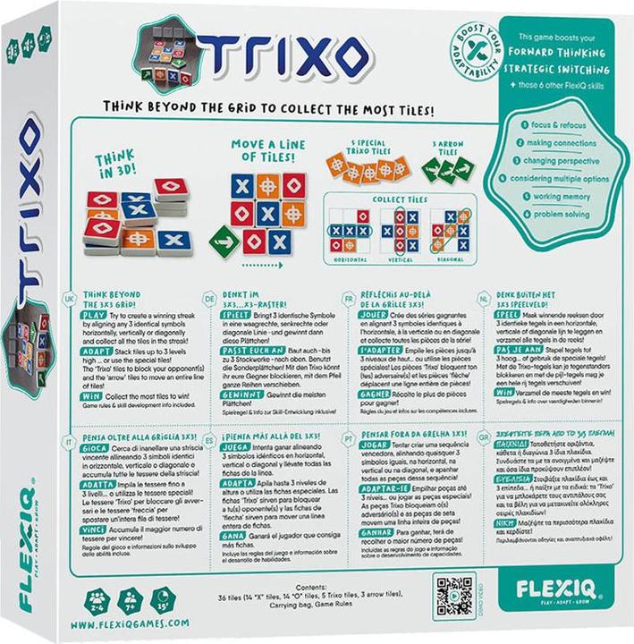 Immagine prodotto Asmodée Gioco da tavolo Trixo (Italiano, Tedesco, Inglese, Francese)