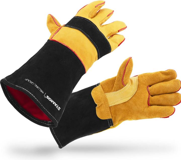 Produktbild Stamos Schweisserhandschuhe Schweisshandschuhe Hitzeschutzhandschuh Gr. XXL (XXL)