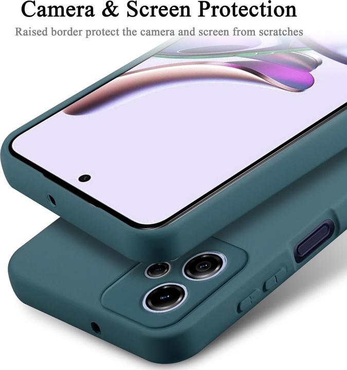 Produktbild Cadorabo Hülle für Motorola Moto G13 / G23 TPU im Liquid Schutz Silikon Design (Motorola Moto G23, Motorola Moto G13)