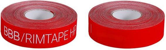 BBB Rimtape Hp Adhésif 25mmx10m Rouge (25 mm)