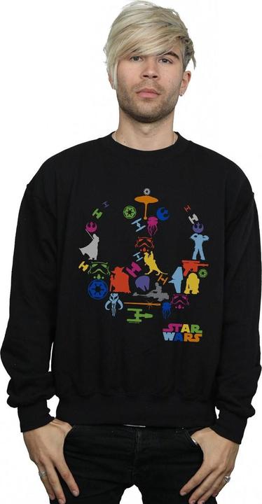 Produktbild Star Wars Silhouette Collage Sweatshirt (XXL)