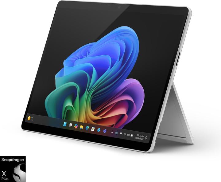 Microsoft Surface Pro – Copilot+ PC (mit Netzteil) – 11. Edition (13", Snapdragon X Plus X1P-64-100, 16 GB, 512 GB, Ohne Tastaturlayout)