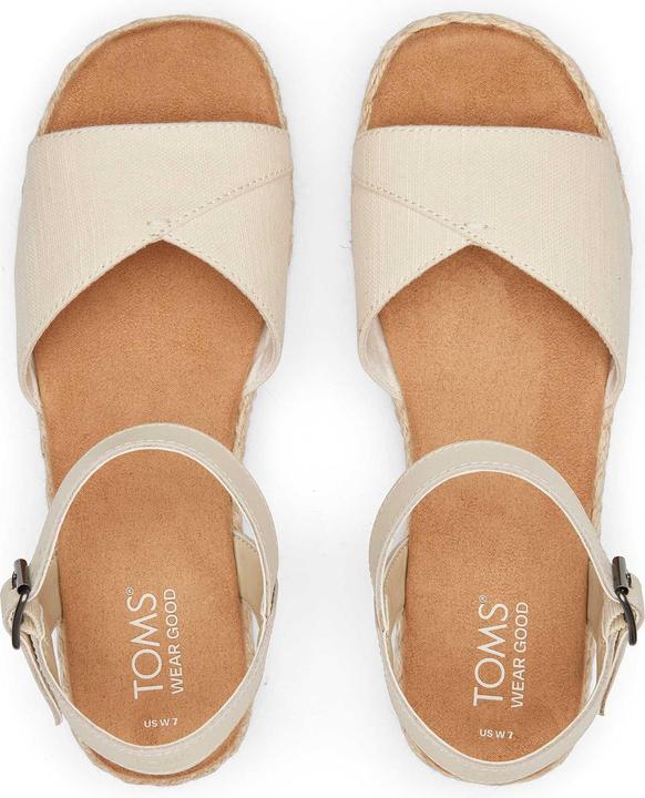 Actual product image Toms W's Abby Slubby Woven/Leather (36)