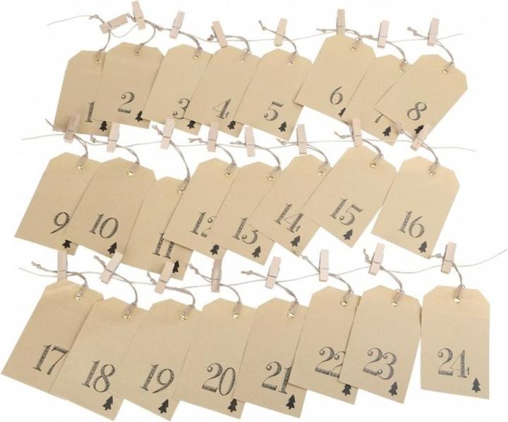 Produktbild small foot Adventskalender Papiertüten