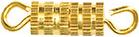 Immagine prodotto Rico Schraubverschluss, gold, 13 mm, Sortiment 1