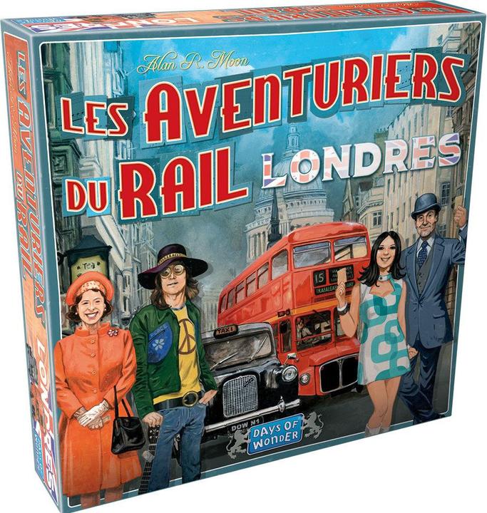 Actual product image Days of Wonder Ttr Les Aventuriers Du Rail Londres (Fr) (French)