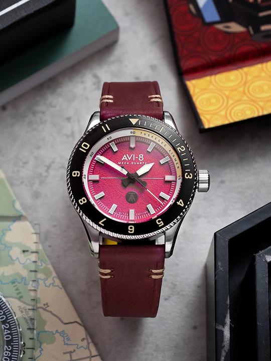 Actual product image AVI-8 AV-4103-04 Tuskegee Airmen Limited Edition Men's Watch 40mm 5ATM (Analogue wristwatch, 40 mm)