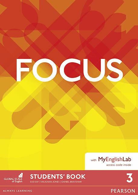 Actual product image Focus BrE Level 3 Student's Book & MyEnglishLab Pack (English, Sue Kay, Vaughan Jones, Daniel Brayshaw, 2016)
