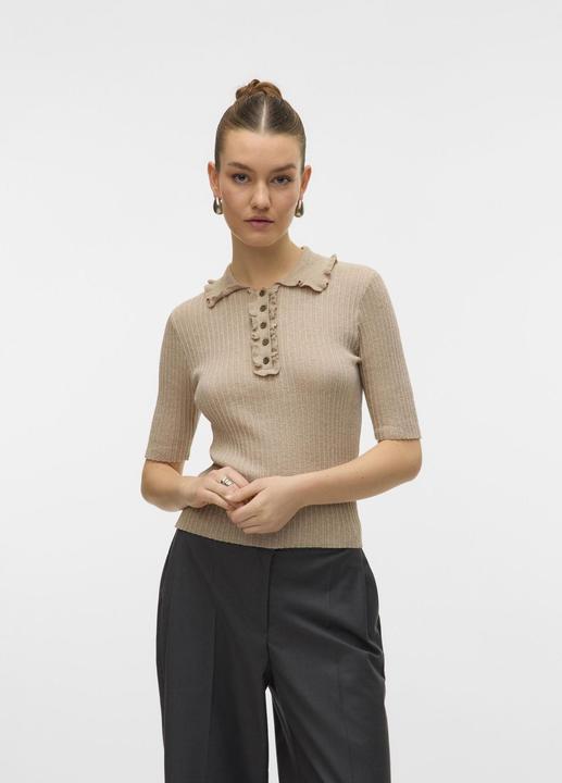 Produktbild Vero Moda AWSHIRLI Gestricktes Poloshirt Polo (XS)