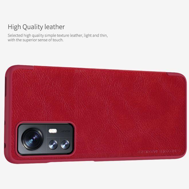 Actual product image Nillkin Qin Series (Xiaomi 12X, Xiaomi 12)