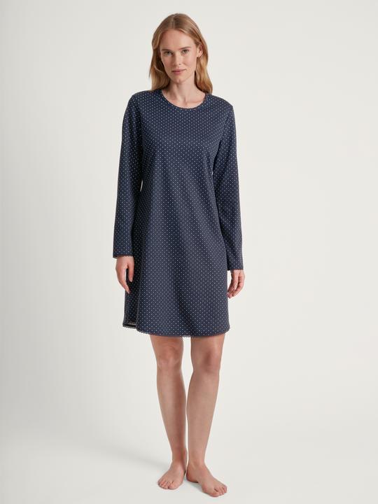 Actual product image Calida Chemise de nuit " Midnight Dreams " bleu (XS)