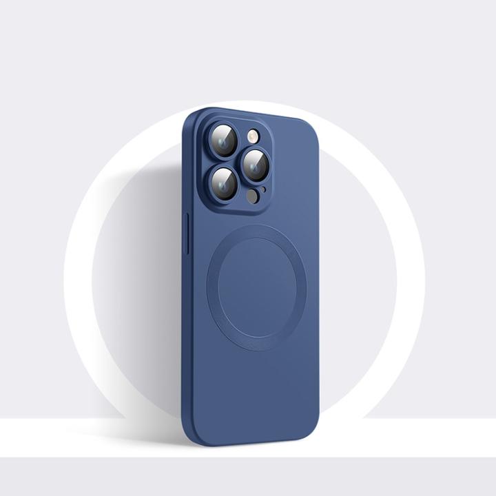 Immagine prodotto Ueli Express Cover in silicone MagSafe con vetro di protezione della fotocamera (Apple iPhone 14 Pro Max)