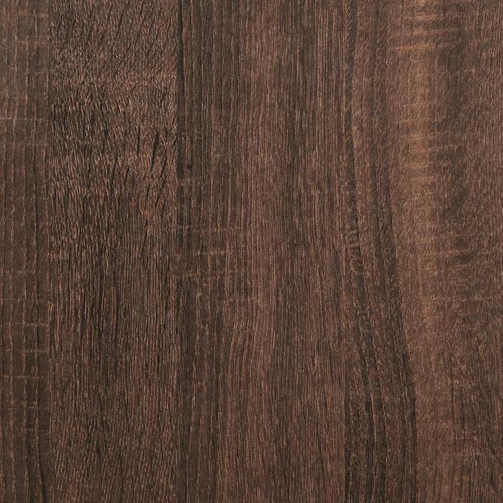 Actual product image VidaXL Brown oak-look bathroom wall cabinet 80x25x40 cm wood-based material (80 x 25 x 40 cm)