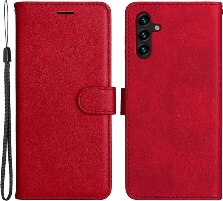 Produktbild Cover-Discount Galaxy A34 - Leder Etui Hülle rot (Samsung Galaxy A34 5G)