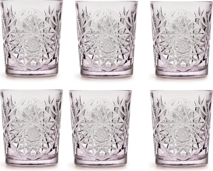 Actual product image Libbey Gin glass Hobstar 350 ml, 6 pieces, lavender (3.50 dl, 6 x, Gin glasses)