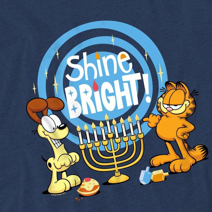 Produktbild Garfield Shine Bright For Hanukkah TShirt (XXL)