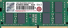 Actual product image Transcend TS1GSH64V6B Memory module GB DDR4 (1 x 8GB, 2666 MHz, DDR4-RAM, SO-DIMM)