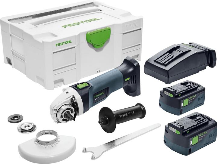 Immagine prodotto Festool Smerigliatrice angolare a batteria AGC 18-125 5,0 EBI-Plus (125 mm)