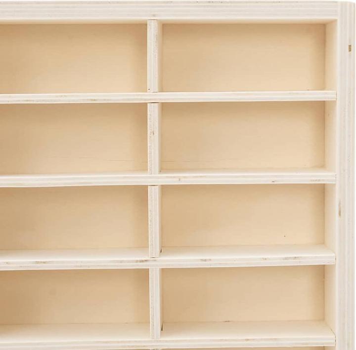 Produktbild VidaXL Wandvitrine Hängevitrine Sammlervitrine Sammlerkasten mit 90 Fächern