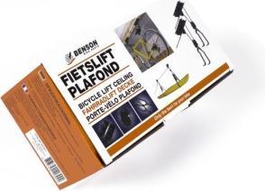 Immagine prodotto Benson Ascensore da soffitto Dispositivo di sospensione per biciclette Supporto per biciclette Garage
