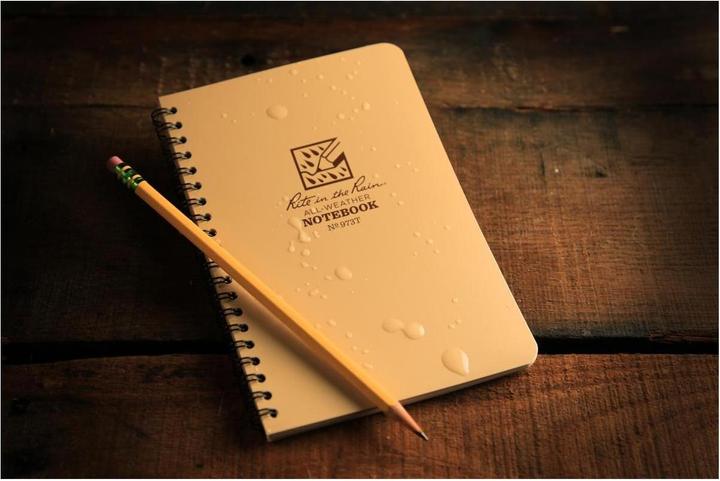 Produktbild Rite in the Rain 4.625 X 7 Allwetter Notizbuch 973T (Harter Einband)