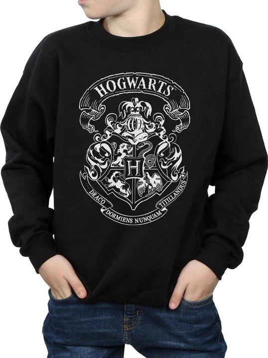 Image du produit Sweat-shirt Garçons Hogwarts Crest Cotton (152, 158)