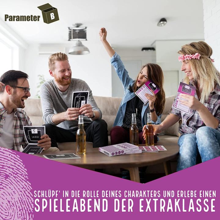 Actual product image Parameter B PARPB003 - Nur der Tod träumt nicht - Krimi-Dinner Spiel, für 4 Spieler, ab 16 Jahren (DE-Ausgabe) (German)