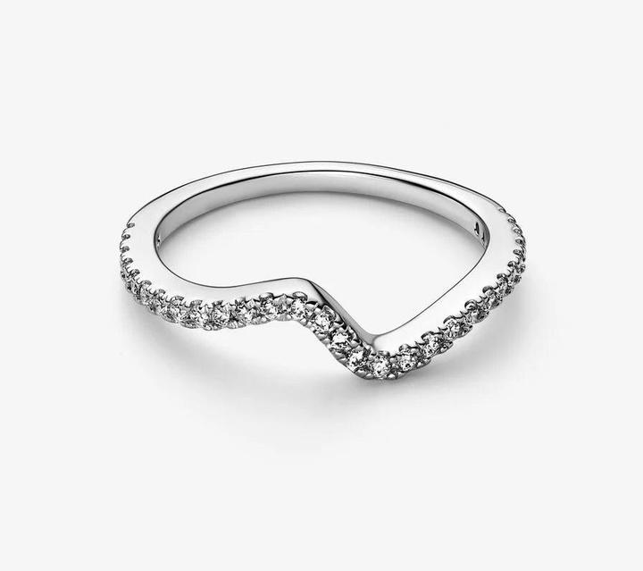 Produktbild Pandora Funkelnde Welle Ring (56, 925 Silber)