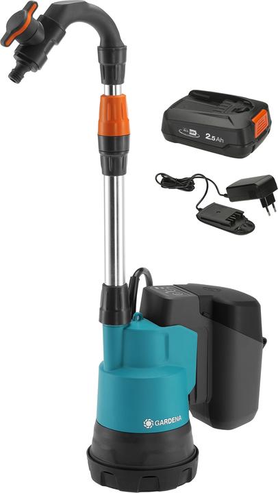 Produktbild Gardena Akku-Regenfasspumpe (Regenfasspumpe)