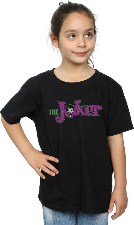 Image du produit - T-shirt THE JOKER CRACKLE LOGO - Fille (128)