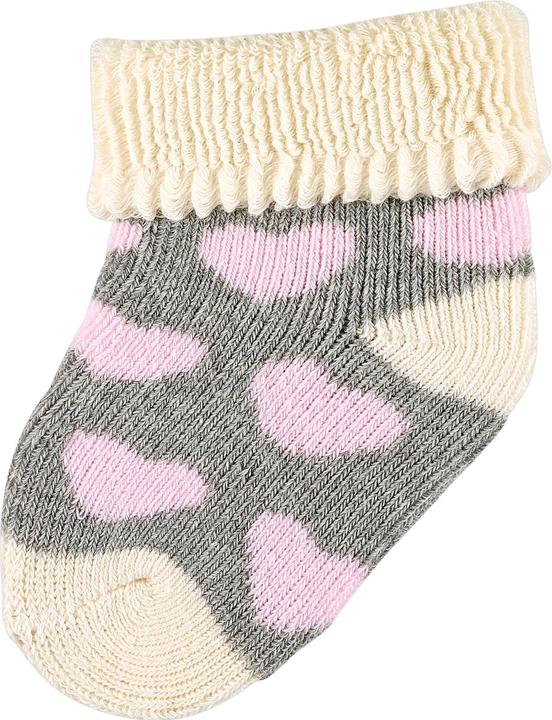 Produktbild Sterntaler Socken 3er Set Herzen Rosa One Size (One Size)