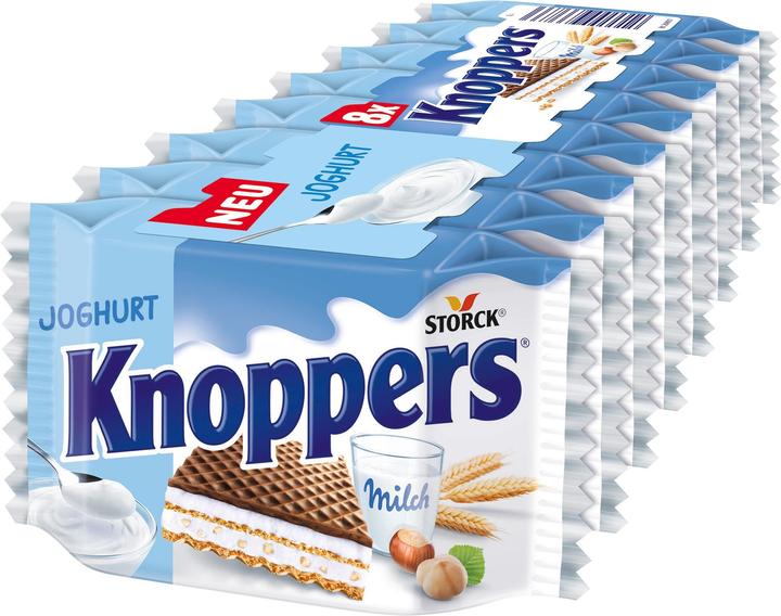 Immagine prodotto Knoppers Fette di nocciola allo yogurt 8 pz. (200 g)