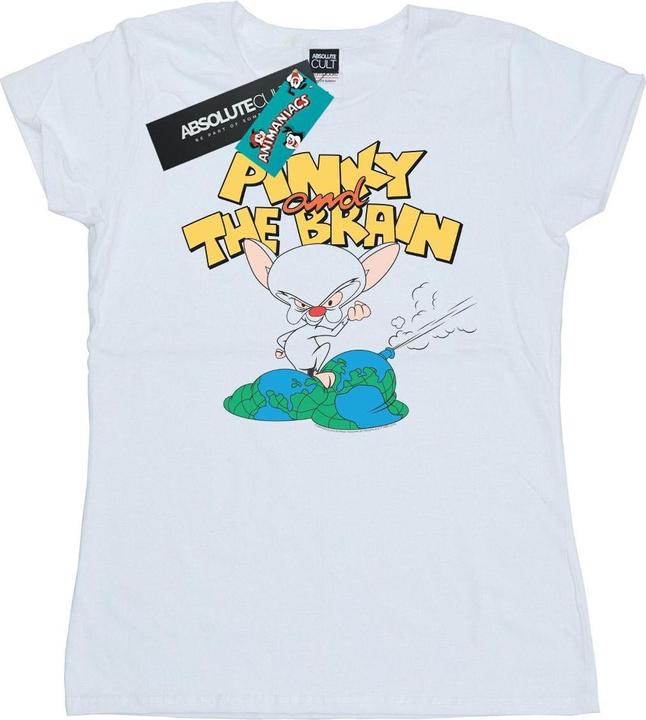 Immagine prodotto Universal Textiles The Brain World Domination Maglietta Donna (L)