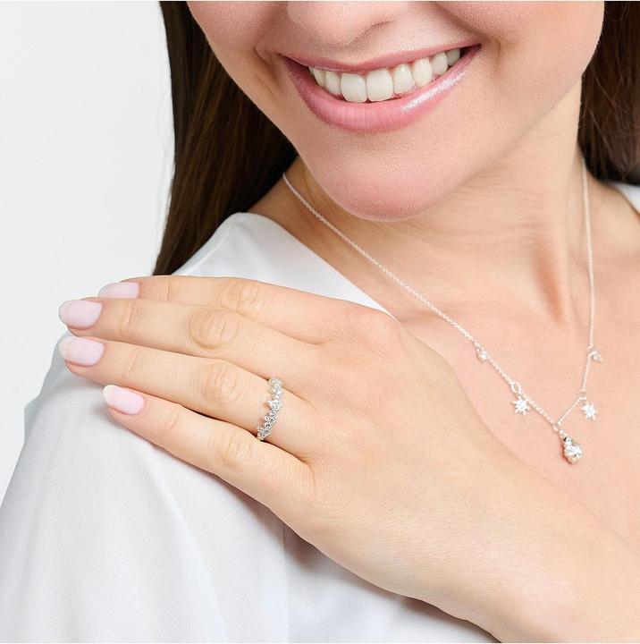 Immagine prodotto Thomas Sabo Anello Cristalli di ghiaccio argento (54, 925 Argento)