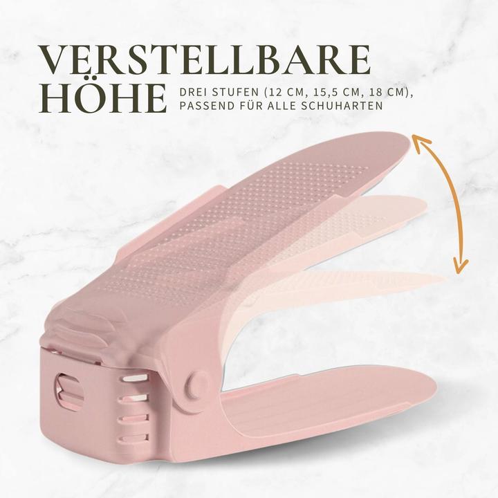 Produktbild Hermex Schuhstapler Schuhhalter Schuhschrank Schuhregal Schuhhalterung Schuh-Organizer