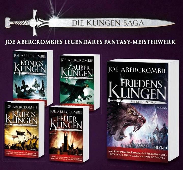 Produktbild Friedensklingen - Die Klingen-Saga (Deutsch, Joe Abercrombie, 2021)