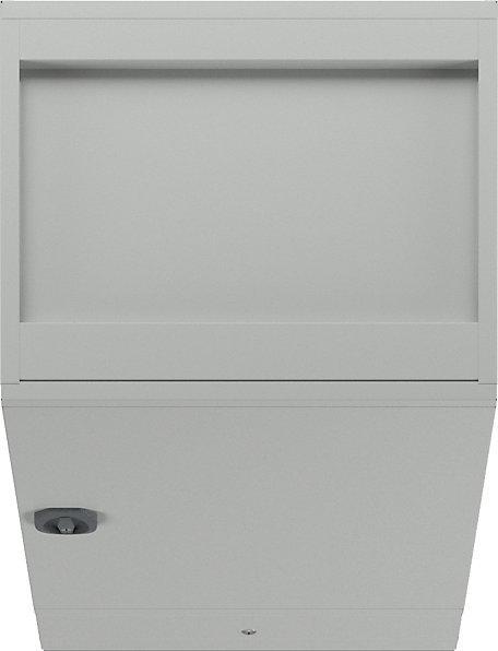Image du produit eurokraft pro Poste de travail informatique, tôle d'acier