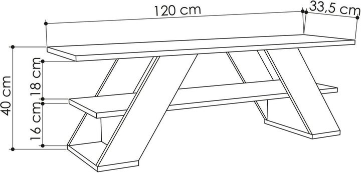 Image du produit Homitis Farfa (120 x 40 x 33.5 cm)