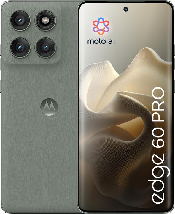 Actual product image Motorola edge 60 pro (512 GB, Grey, 6.67", Dual SIM, 5G)