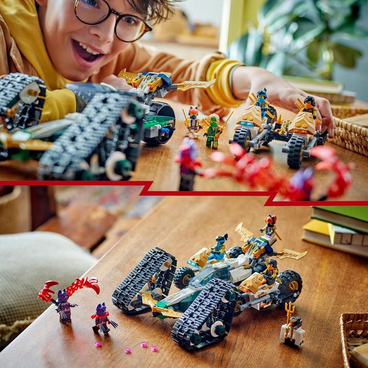 Produktbild LEGO Kombi-Raupe des Ninja-Teams (71820, LEGO Ninjago)