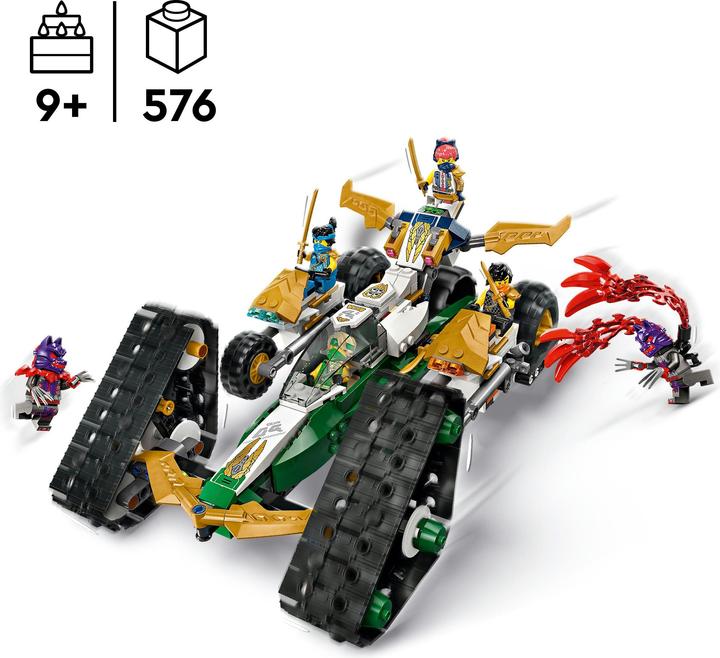 Produktbild LEGO Kombi-Raupe des Ninja-Teams (71820, LEGO Ninjago)