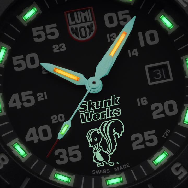 Actual product image Luminox F117 x SKUNK WORKS HERITAGE 6440H SERIES (Pilot watch, 44 mm)