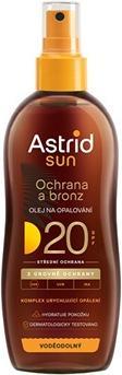 Astrid Oil for tanning SPF 20 Sun 200 ml (Sonnenöl, SPF 20, 200 ml)
