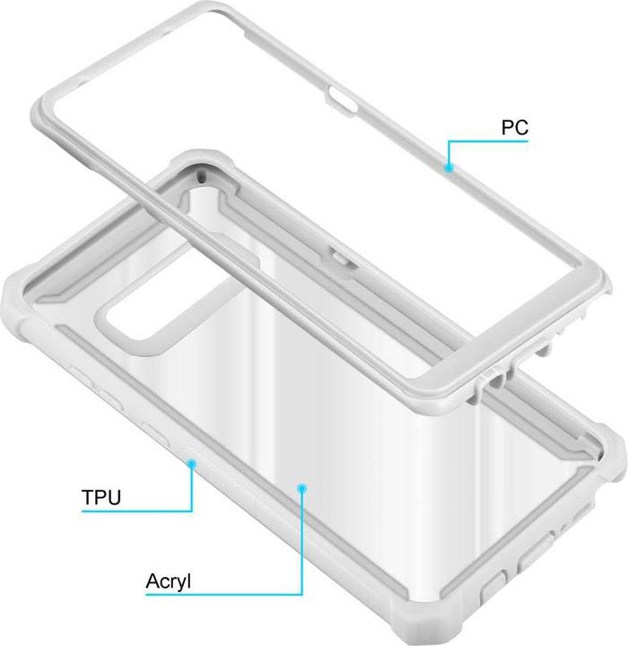 Produktbild Cadorabo Hybrid 2-in-1 Acrylic Cover (Samsung Galaxy Note 8)